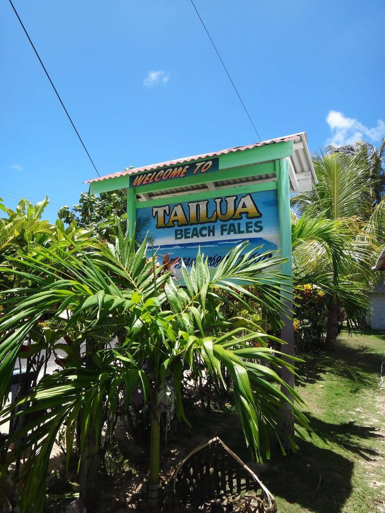 Tailua Beach Fales Manase ภายนอก รูปภาพ